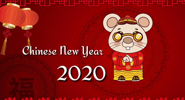 Feiertagsmitteilung für chinesisches Neujahr 2020